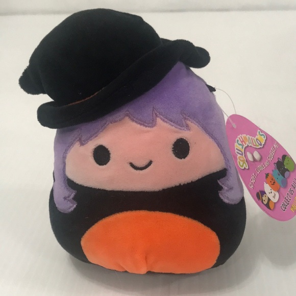 Squishmallows Other - NWT Squishmallow 8’’ Madeleine The Witch Halloween Squad 2021 Kellytoy